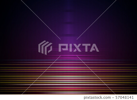 Illustration Abstract glowing, neon light effect, wave line, wavy pattern. Vector design communication techno on blue background. Futuristic digital technology for web or banner background Illustration Abstract glowing, neon light effect, wave line, wavy pattern. Vector design communication techno on blue background. Futuristic digital technology for web or banner background 57048141