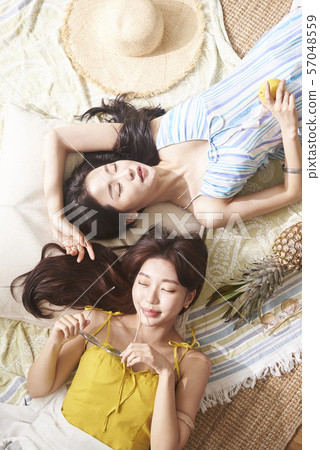 Girls' Travel Resort Resort overhead view 57048559