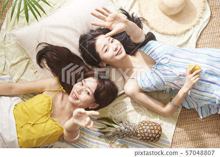 Girls' Travel Resort Resort overhead view 57048807