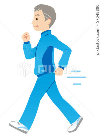 老人走路 57049880