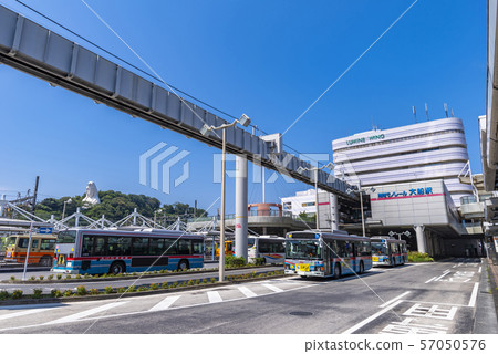 Scenery in front of Ofuna Station Monorail and bus terminal 57050576