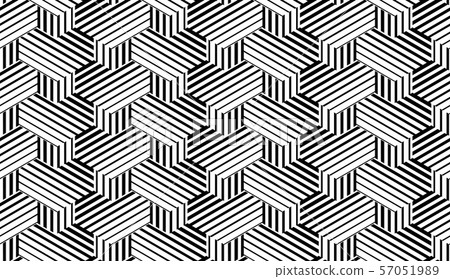 Abstract geometric pattern with stripes, lines. Abstract geometric pattern with stripes, lines. 57051989