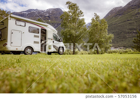 Family vacation travel RV, holiday trip in Family vacation travel RV, holiday trip in 57053156