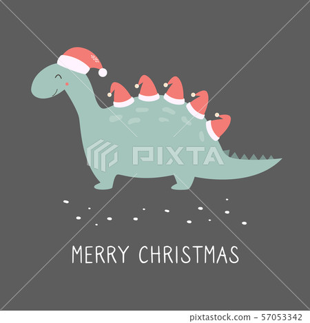 christmas dinosaur hat