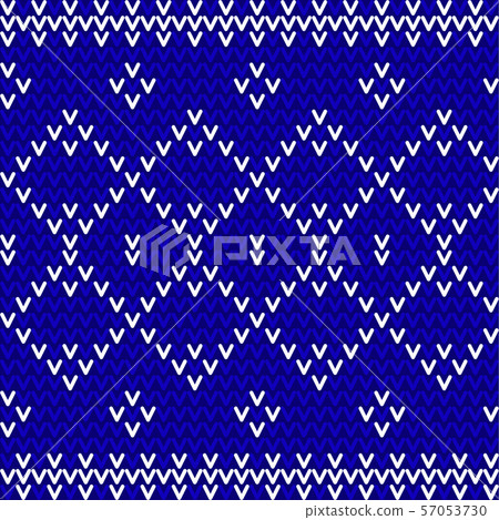 seamless blue and white knitted background - Stock Illustration ...