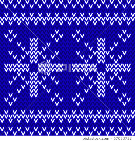 seamless blue and white knitted background - Stock Illustration ...