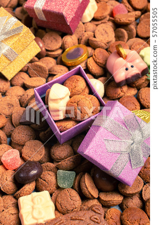 Dutch holiday Sinterklaas background Dutch holiday Sinterklaas background 57055505