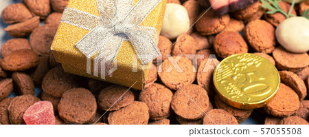 Dutch holiday Sinterklaas background Dutch holiday Sinterklaas background 57055508