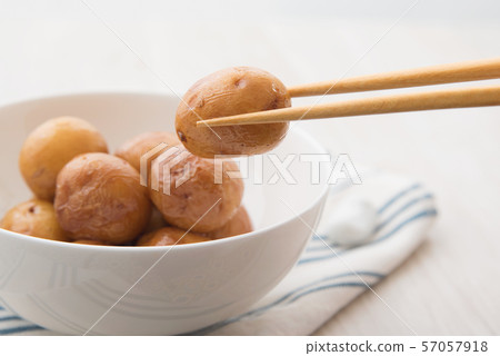 New potato boiled 57057918