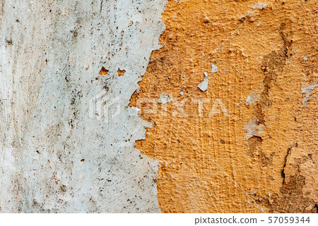 Wall fragment with scratches and cracks 57059344