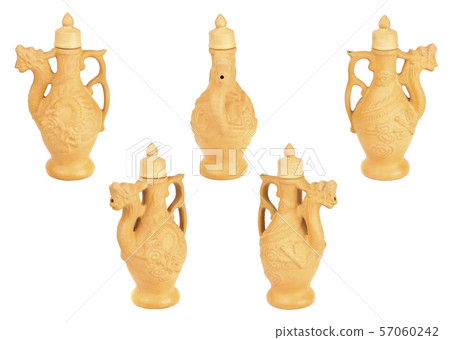 Antique teapot isolated on white background Antique teapot isolated on white background 57060242