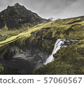 冰島Gosafoss的驚人的看法 57060567
