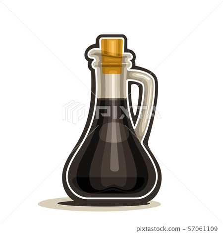 Vector glass decanter 57061109