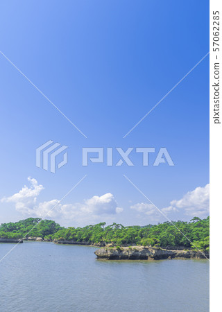 Matsushima outlook spot Horse back and foal 57062285