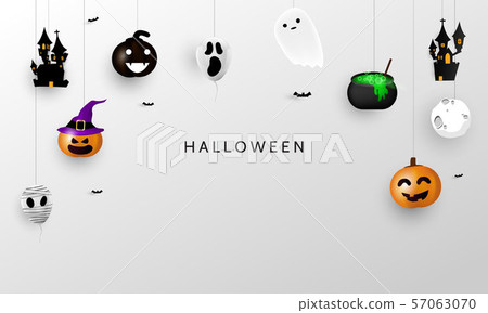 Halloween Carnival Background, 57063070
