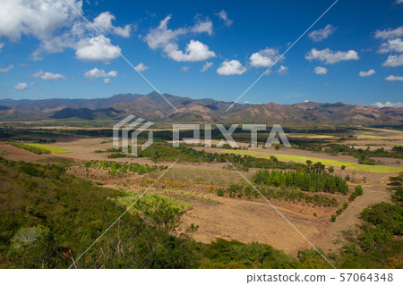 View on the Valle de los Ingenios on the sugar 57064348