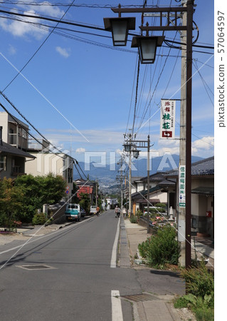 Bessho溫泉風景在上野縣上田市 Bessho溫泉風景在上野縣上田市 57064597