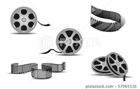 Set of film frame, vector illustration 57065516
