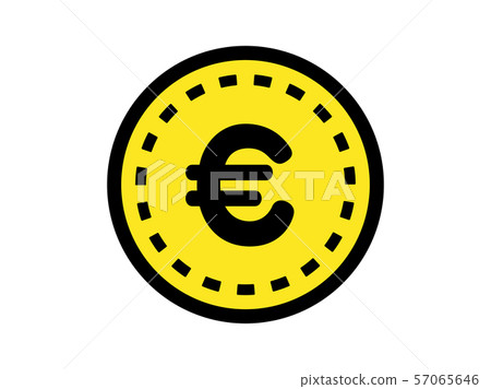 Euro coin 57065646
