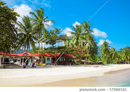 Clear water beach in Thailand 57066581