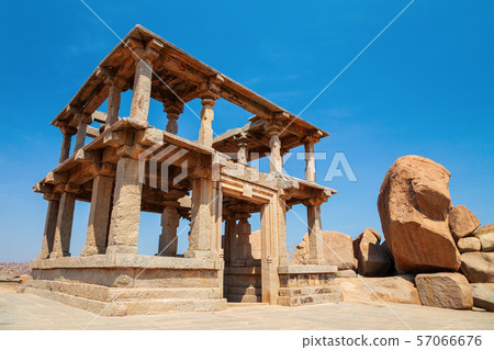 Hampi Vijayanagara Empire monuments, India 57066676