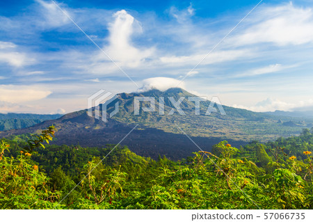 Mount Batur volcano, Bali island 57066735