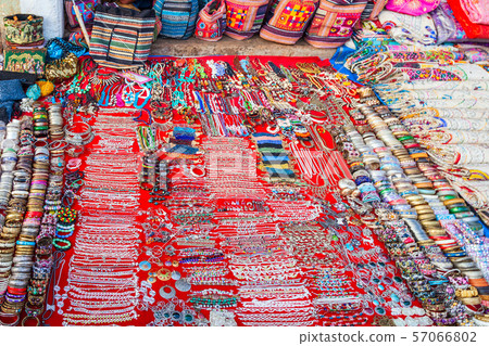 Local market shopping in India Local market shopping in India 57066802