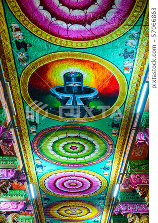 Pattern decor of Meenakshi Temple 57066863