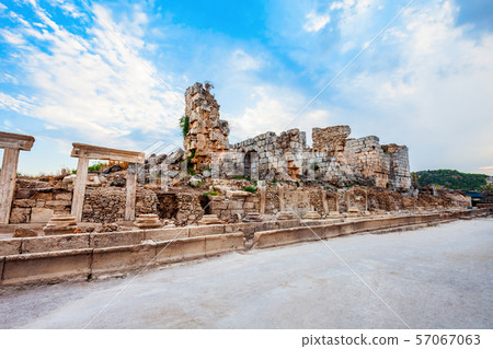 Perge ancient anatolian city, Antalya Perge ancient anatolian city, Antalya 57067063