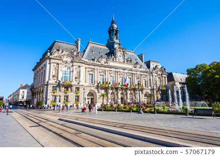 Town hall in Tours, France Town hall in Tours, France 57067179