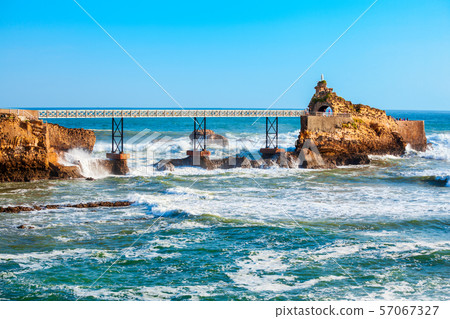 Virgin Rock in Biarritz, France 57067327