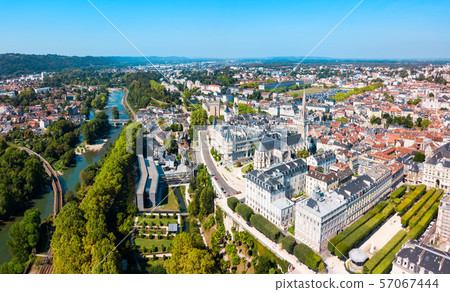 Pau aerial panoramic view, France Pau aerial panoramic view, France 57067444