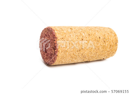 wine cork isolated 57069155