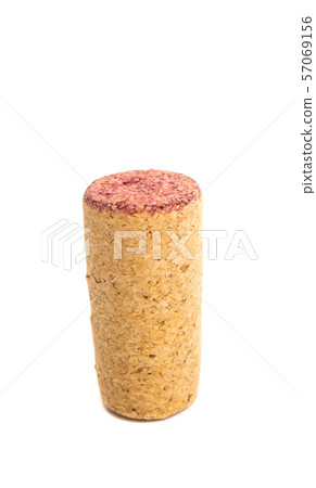 wine cork isolated 57069156