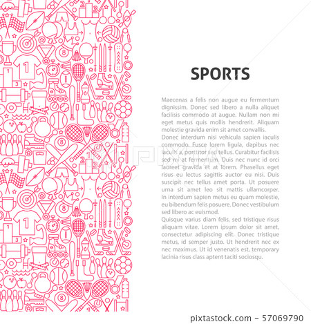 Sports Line Pattern Concept Sports Line Pattern Concept 57069790
