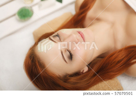Body care. Spa body massage treatment. Woman having massage in the spa salon Body care. Spa body massage treatment. Woman having massage in the spa salon 57070501