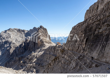 Mountain peaks in the Dolomites Alps. Mountain peaks in the Dolomites Alps. 57071507