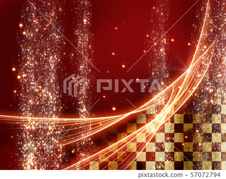 Japanese image glitter background 57072794