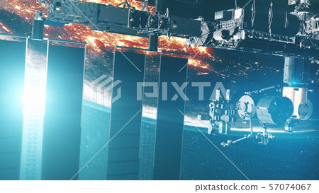 computer graph International Space Station computer graph International Space Station 57074067