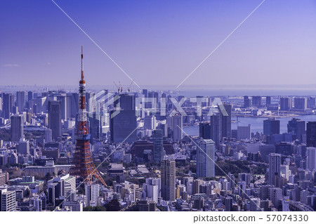 Tokyo cityscape Tokyo Tower 57074330