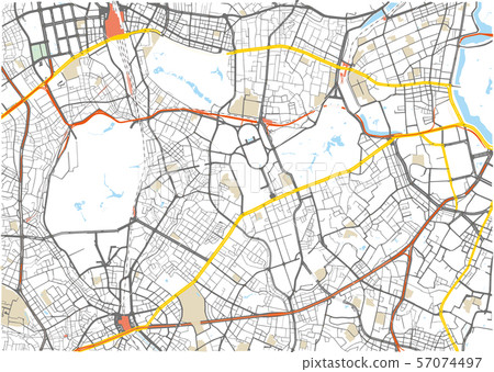 Shibuya and Shinjuku Shibuya and Shinjuku 57074497
