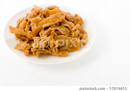 Crisp fried chicken skin Crisp fried chicken skin 57074653