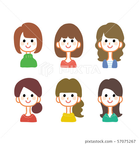 女性圖標變化 女性圖標變化 57075267