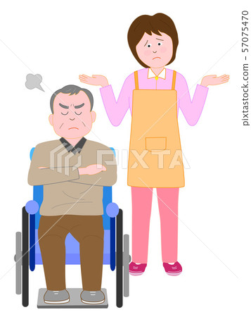 Nursing care trouble Nursing care trouble 57075470