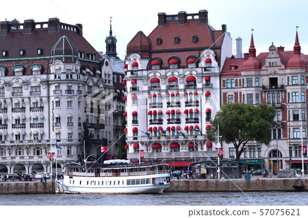 Travel to Scandinavia under summer,Stockholm in Sweden 57075621