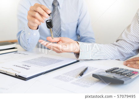 business man agent offer insurance form clipped to business man agent offer insurance form clipped to 57079495