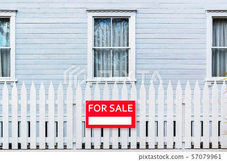 For sale, real estate signboard. For sale, real estate signboard. 57079961