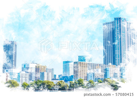 房地產圖像水彩風格 57080415