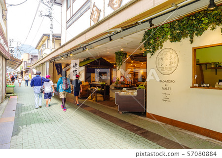 A shopping street on the way from Nagatoro Station to Iwamata (Nagatocho, Saitama Prefecture) 57080884
