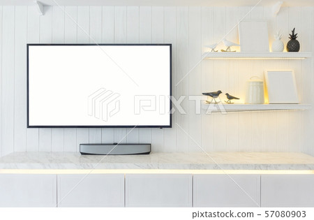 TV cabinet interior modern room design and cozy TV cabinet interior modern room design and cozy 57080903